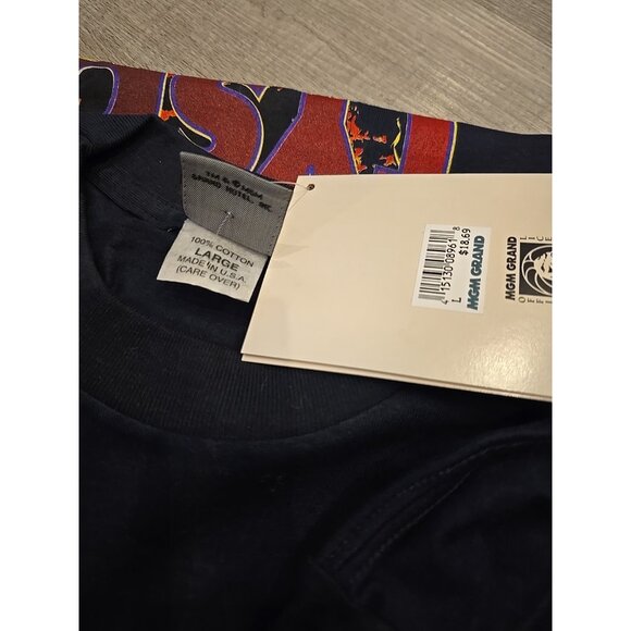 Vintage Deadstock 90s mike tyson mathis boxing t-shirt 1995 With Tags Las Vegas - Picture 13 of 13